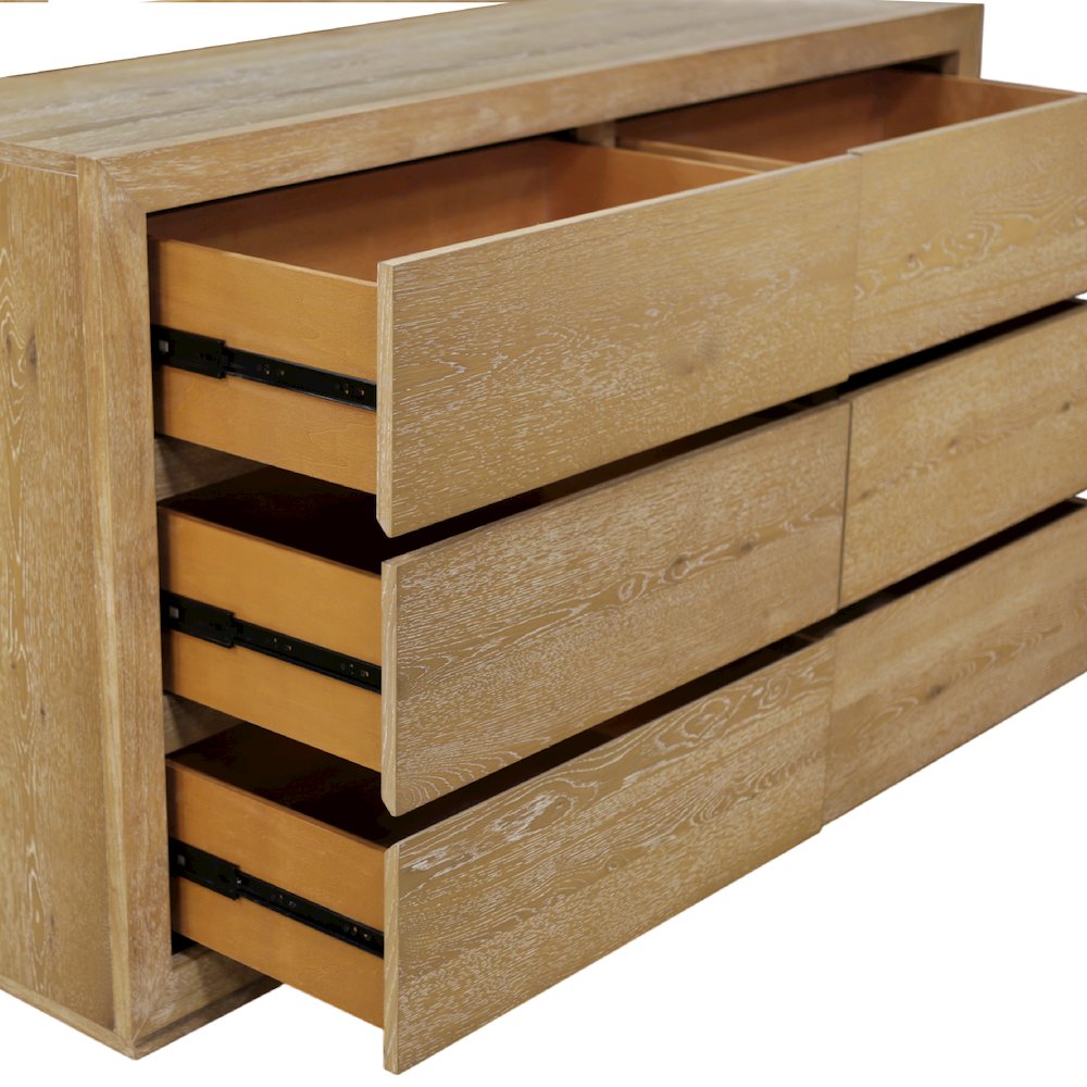 Harper Six Drawer Dresser. Picture 9