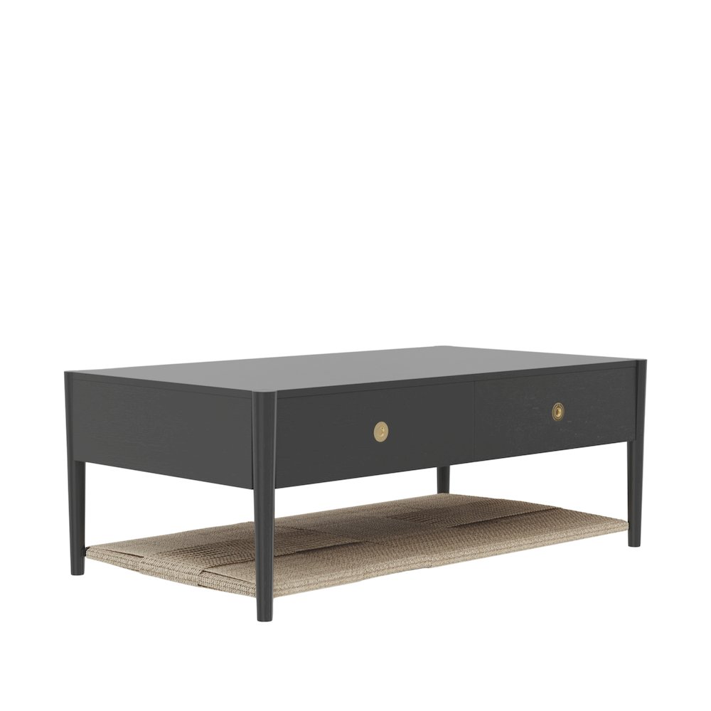 Cleo Coffee Table, Charcoal Gray. Picture 2