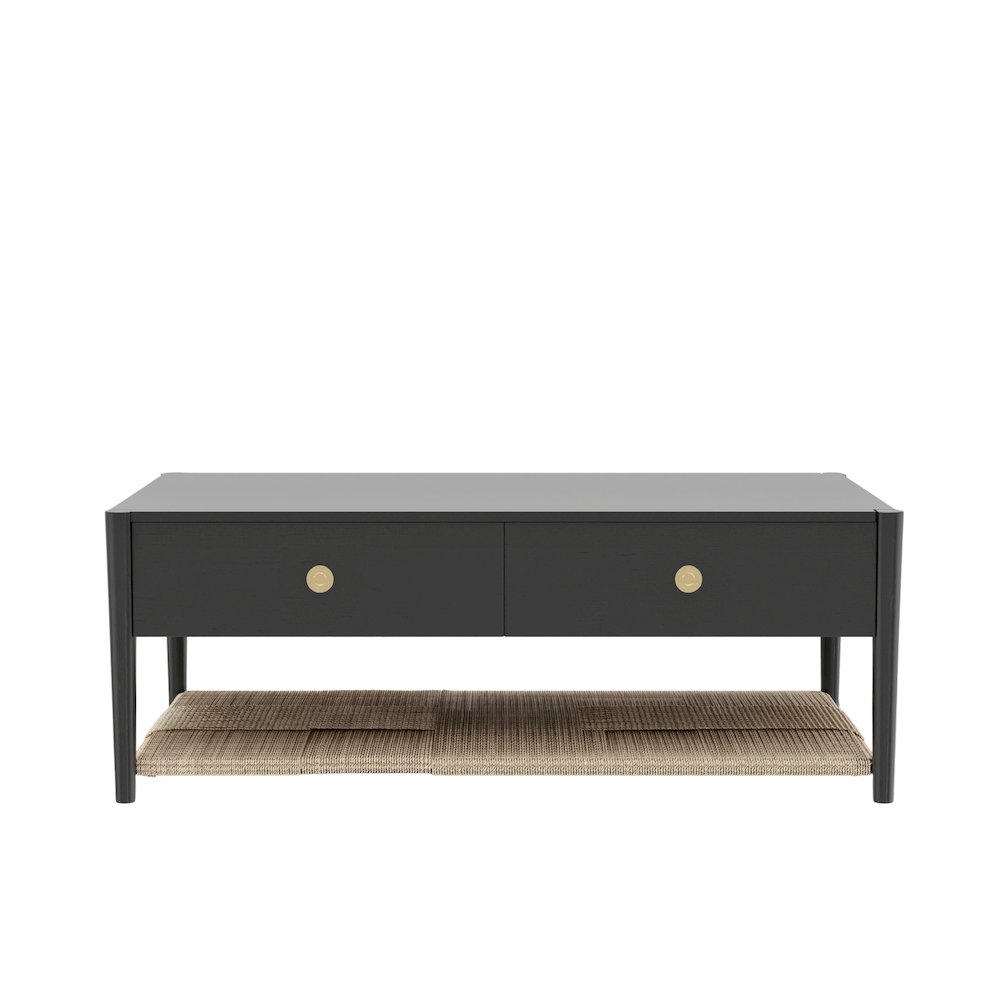 Cleo Coffee Table, Charcoal Gray. Picture 3
