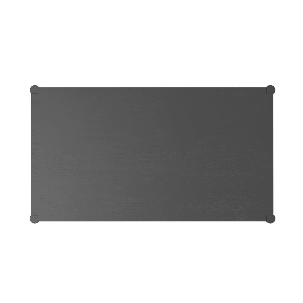 Cleo Coffee Table, Charcoal Gray. Picture 5