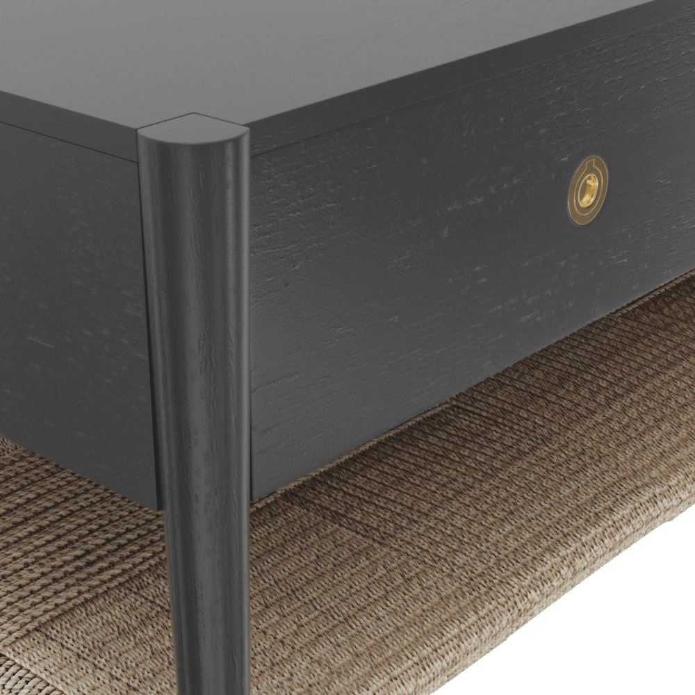 Cleo Coffee Table, Charcoal Gray. Picture 8