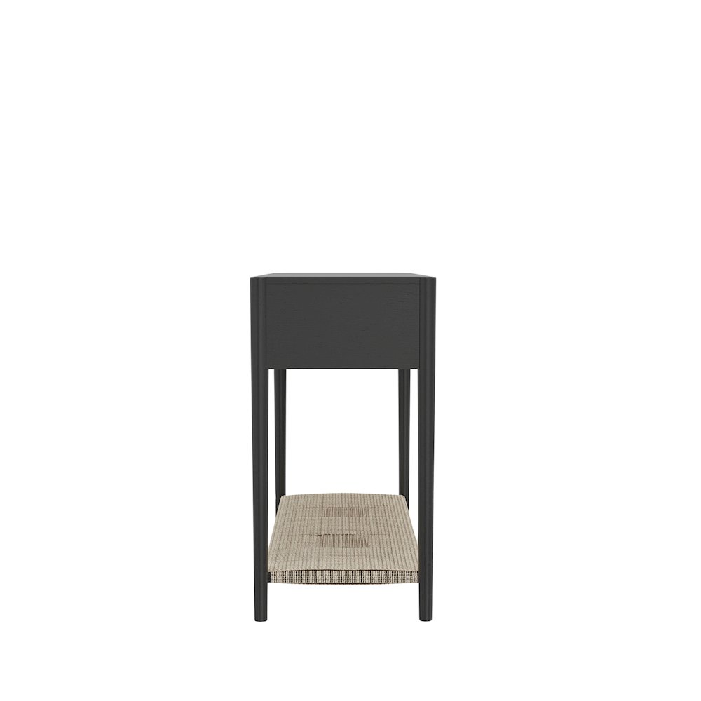 Cleo Console Table, Charcoal Gray. Picture 8