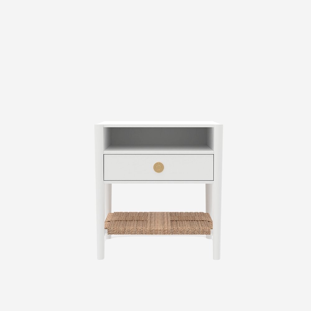 Cleo Nightstand, Coconut Milk. Picture 4