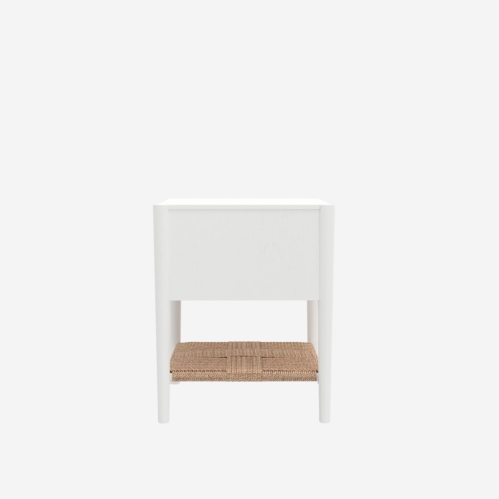 Cleo Nightstand, Coconut Milk. Picture 6