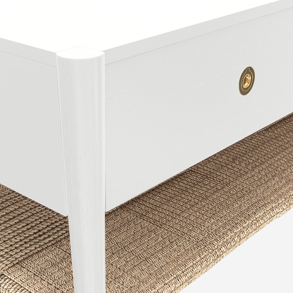 Cleo Coffee Table, Coconut Milk. Picture 8