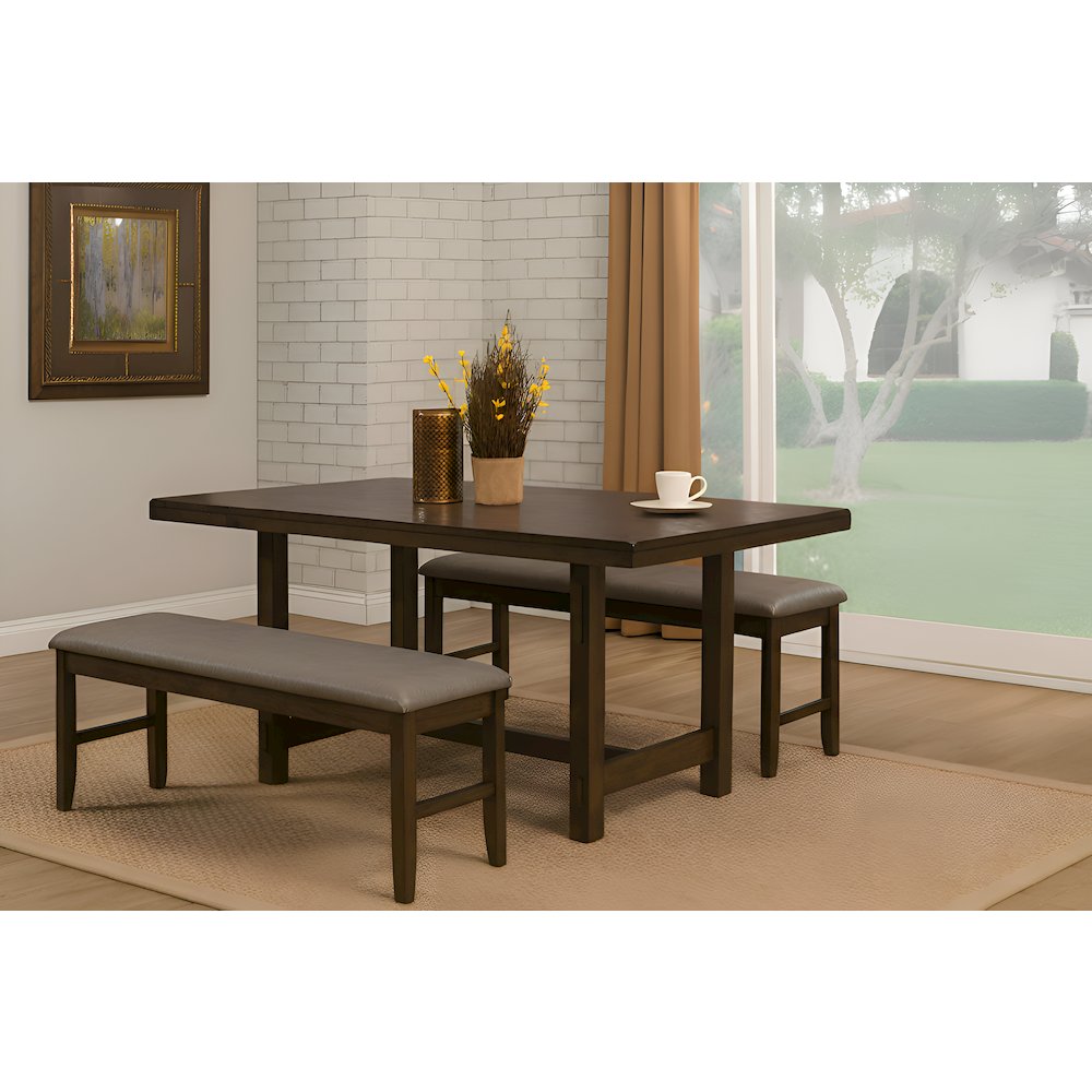 Emery Dining Table, Walnut. Picture 2