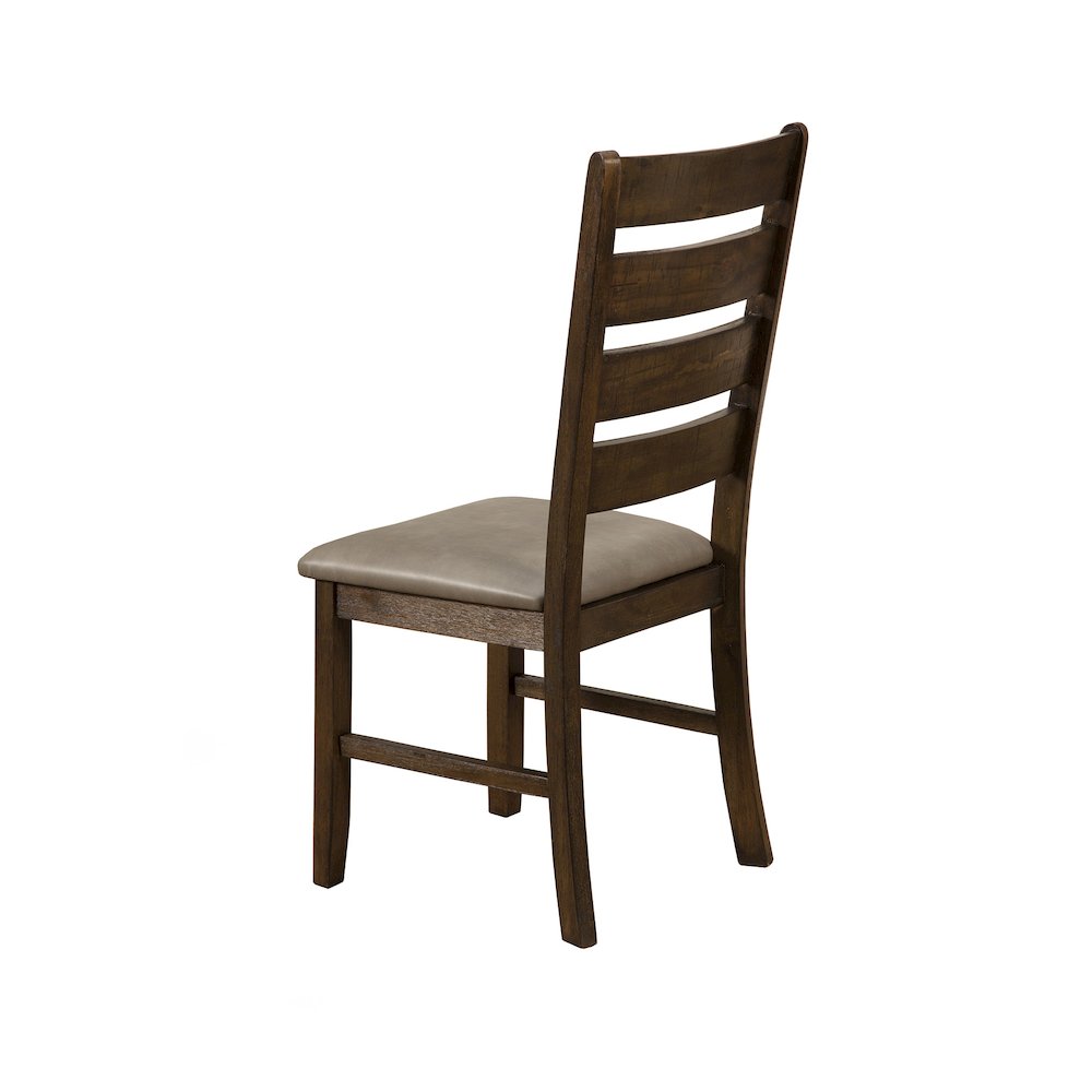 Emery Set of 2 Side Chairs, Walnut. Picture 2