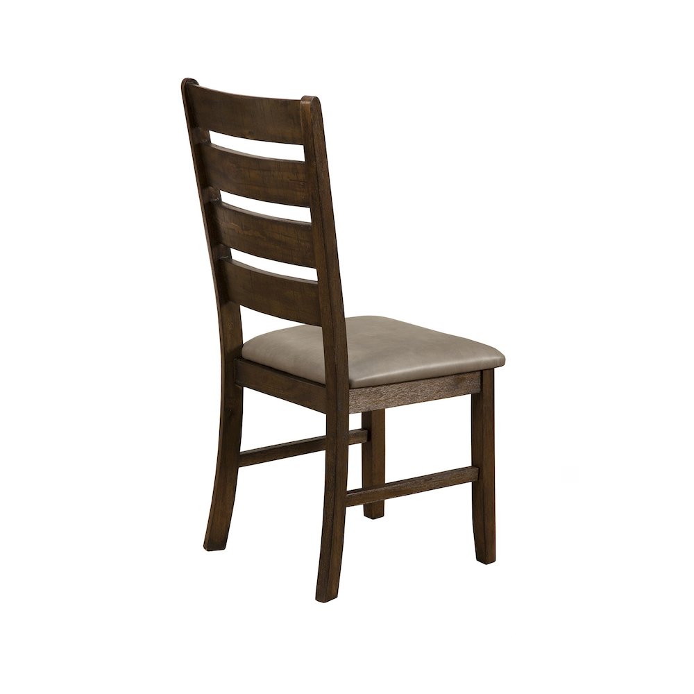Emery Set of 2 Side Chairs, Walnut. Picture 3
