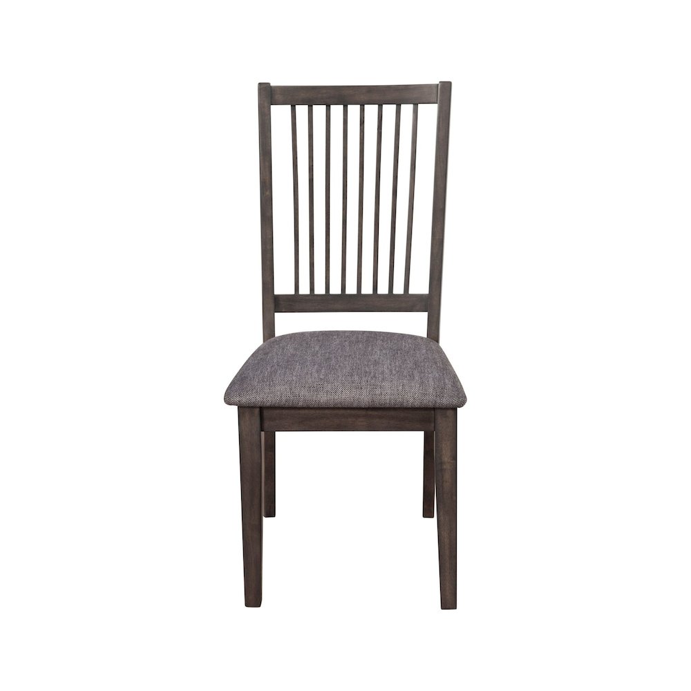 Lennox Set of 2 Side Chairs, Dark Tobacco. Picture 1
