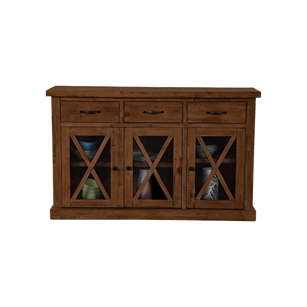 Newberry Sideboard, Medium Brown. Picture 2