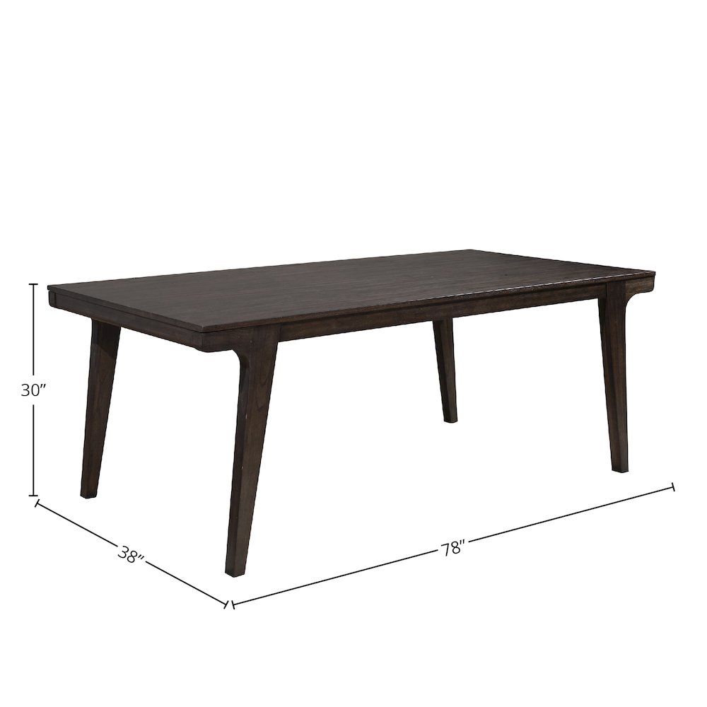 Olejo Fixed Top Dining Table. Picture 1