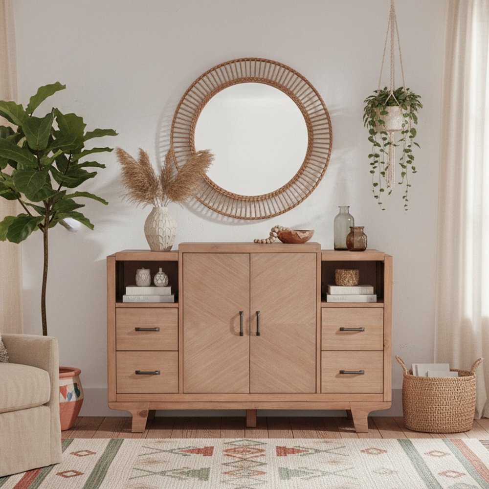 Olejo Sideboard, Natural. Picture 3