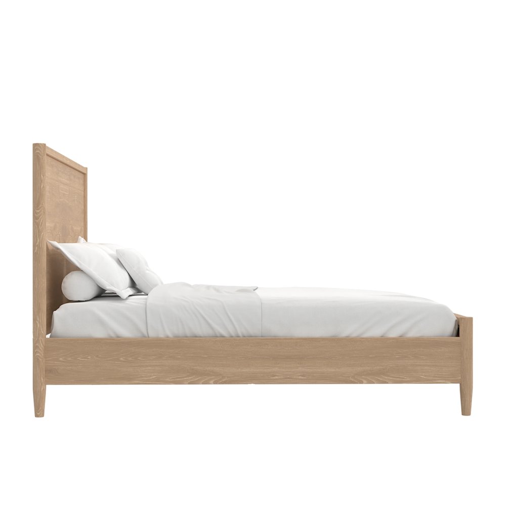 Sinclair Queen Panel Bed, Natural. Picture 4