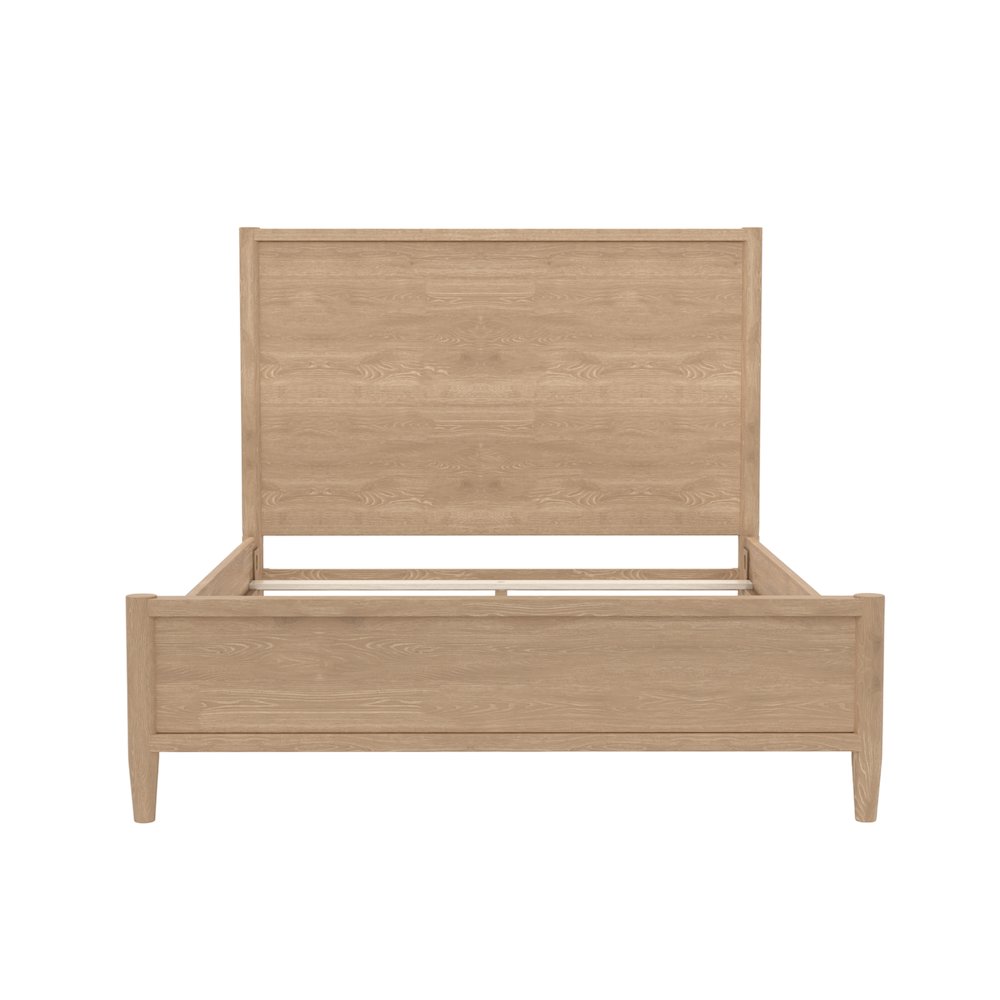 Sinclair Queen Panel Bed, Natural. Picture 7