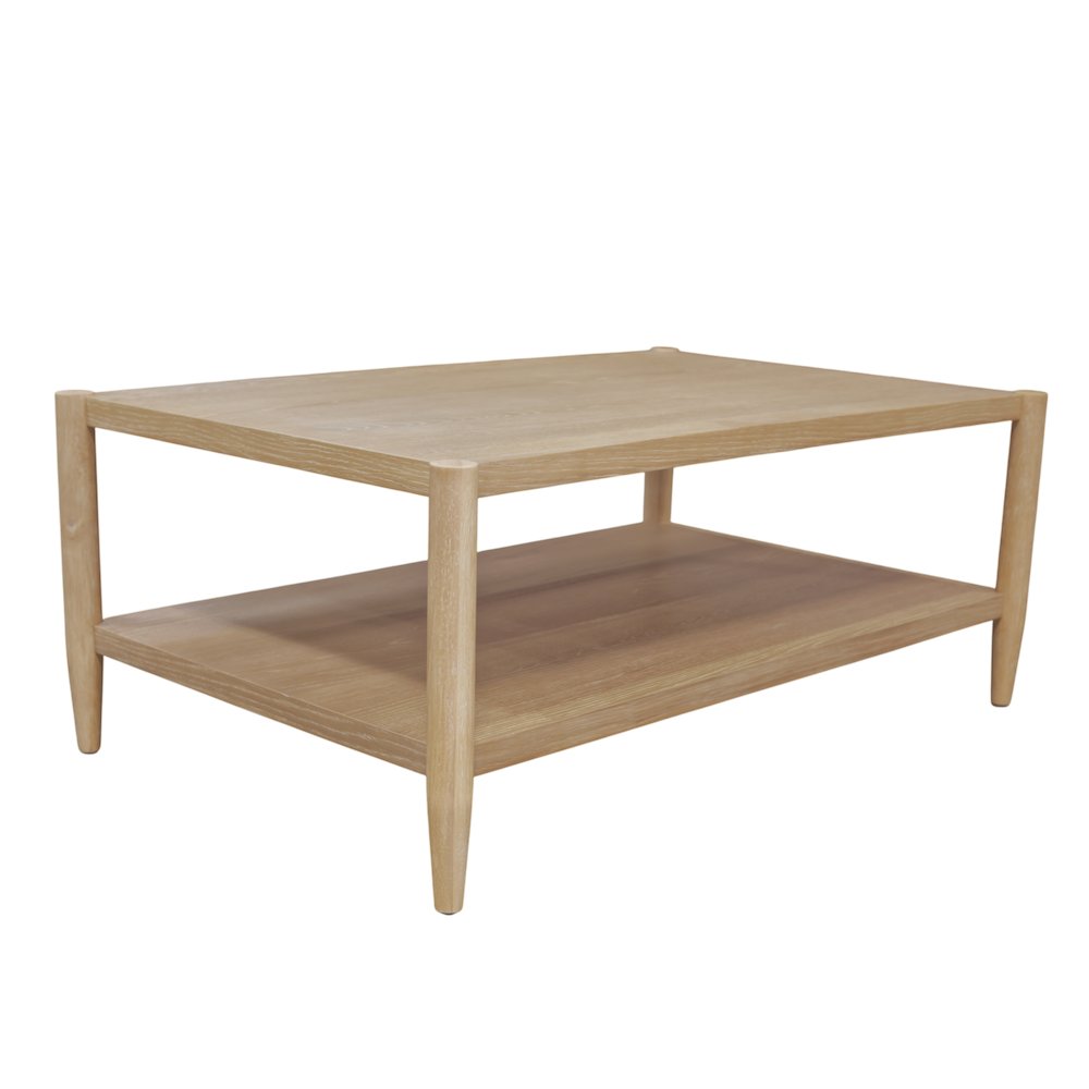 Sinclair Rectangular Coffee Table, Natural. Picture 5