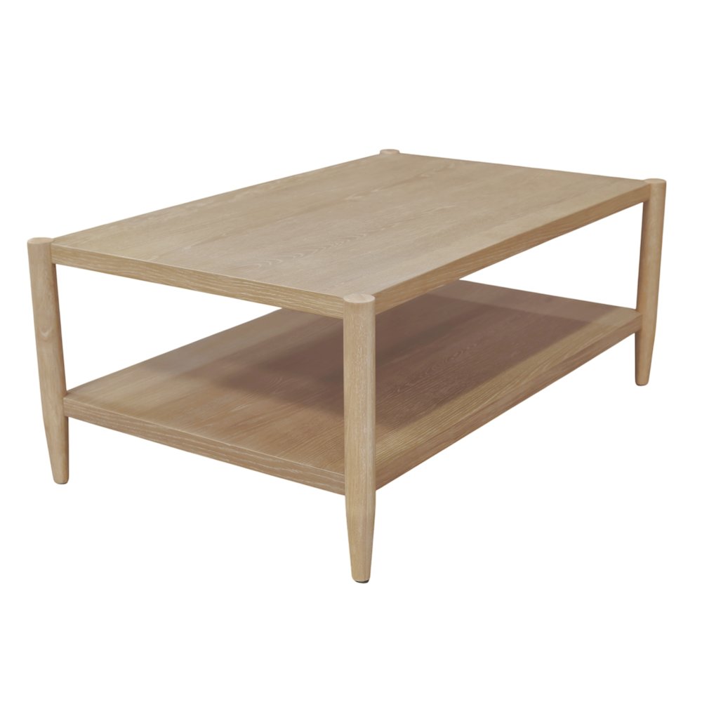 Sinclair Rectangular Coffee Table, Natural. Picture 10