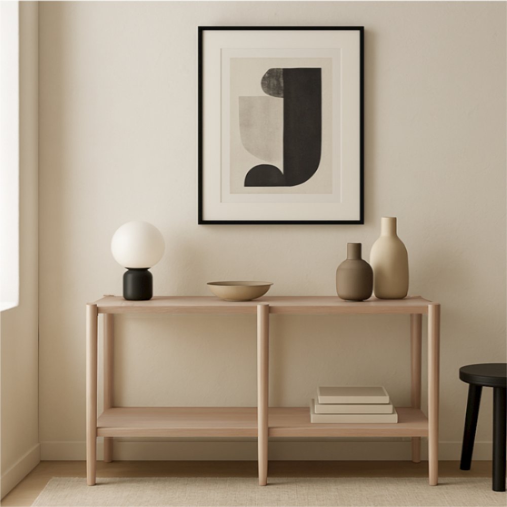 Sinclair Console Table, Natural. Picture 2