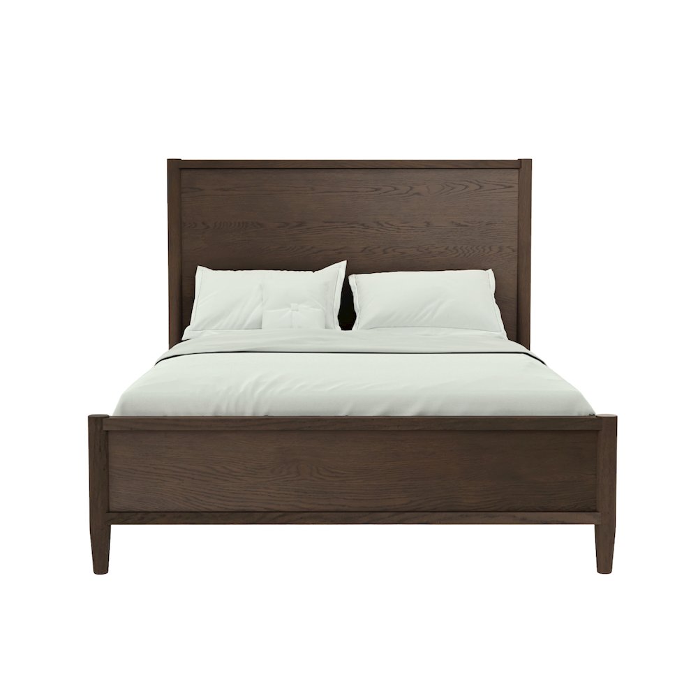 Sinclair Queen Panel Bed, Walnut. Picture 3