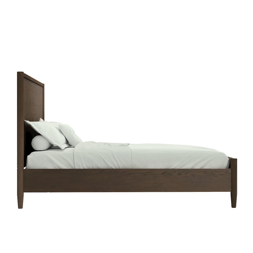 Sinclair Queen Panel Bed, Walnut. Picture 4