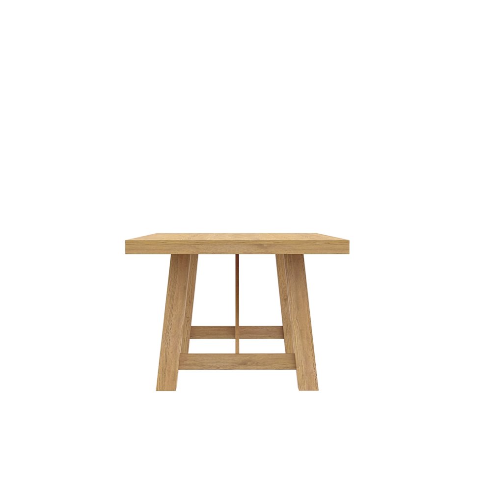 Eleanor Trestle Dining Table, Natural. Picture 4