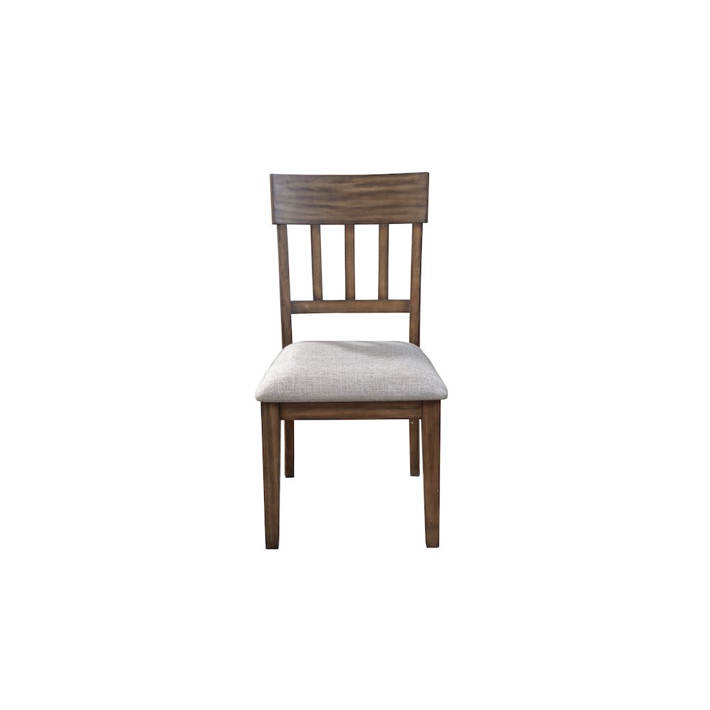 "Donham Set of 2 Side Chairs, Brown". Picture 4