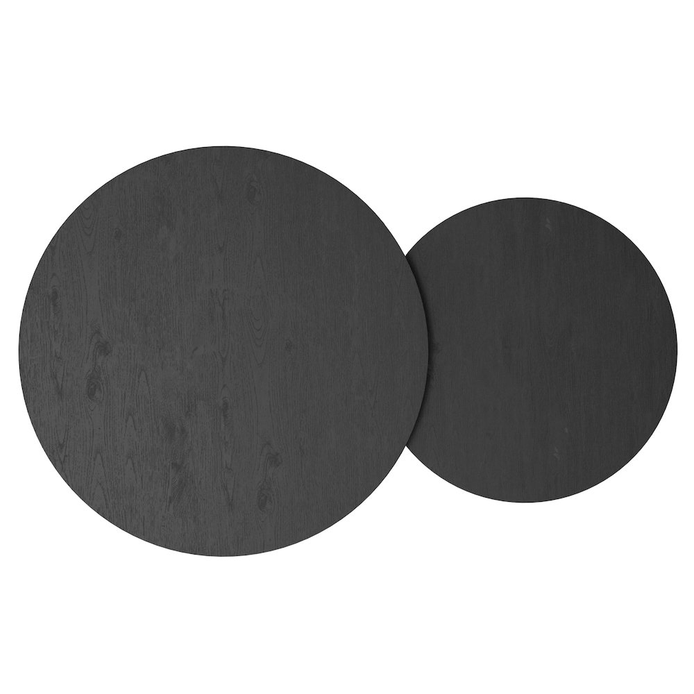Cove 29" Coffee Table, Black. Picture 2