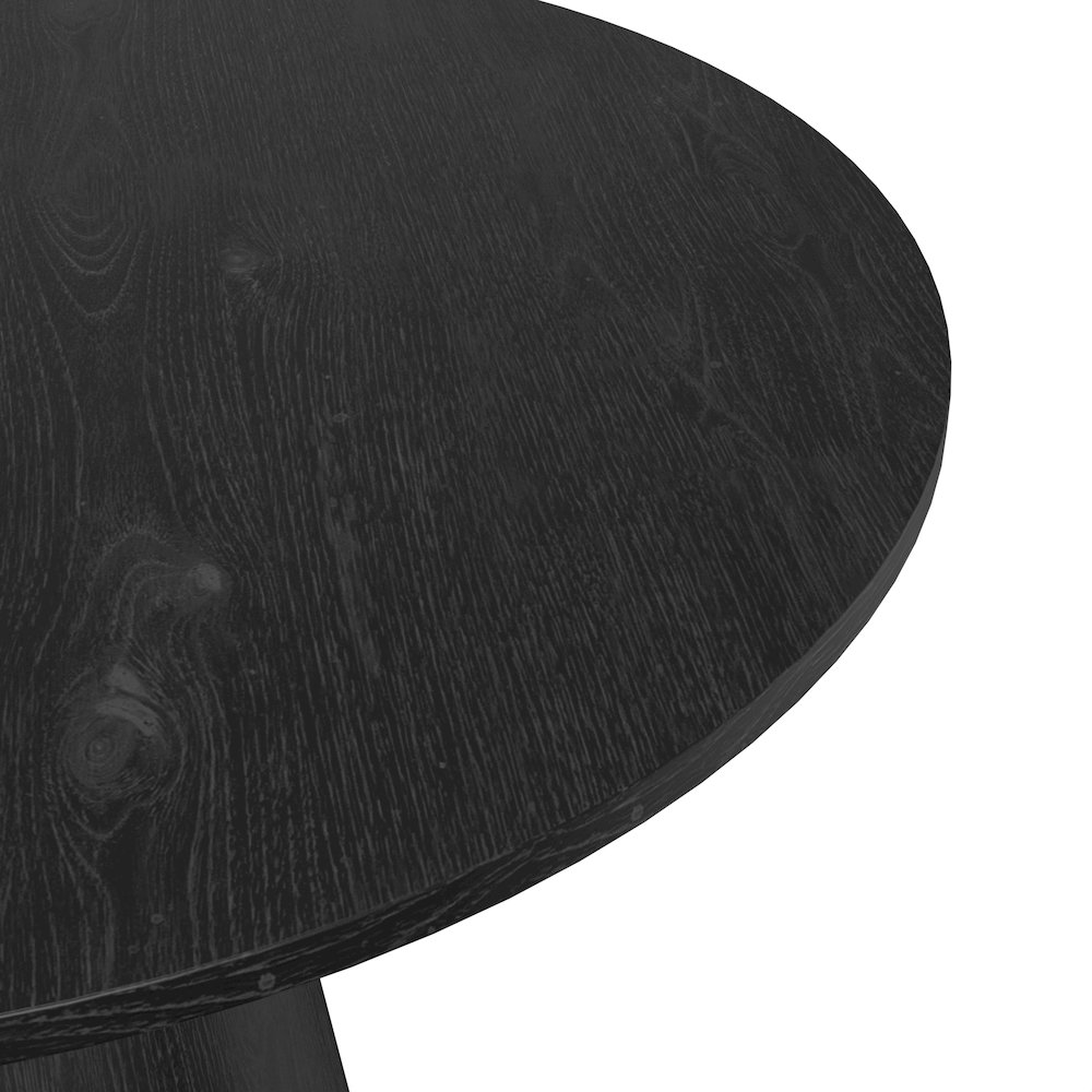 Cove 29" Coffee Table, Black. Picture 3