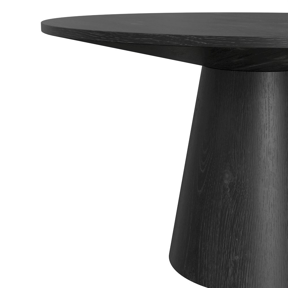 Cove 29" Coffee Table, Black. Picture 4