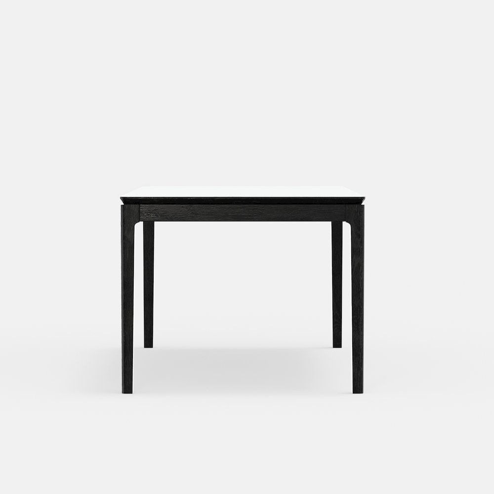 Cove Rectangular Dining Table, Vintage Black. Picture 2