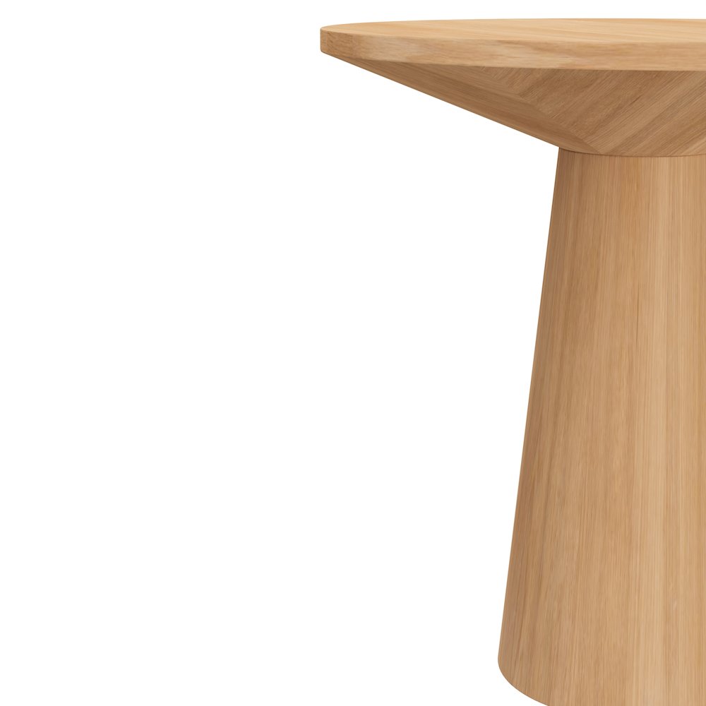 Cove 20" End Table, Natural. Picture 7