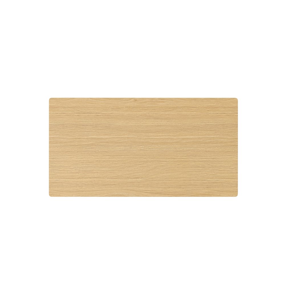 Cove Rectangular Dining Table, Light Oak. Picture 7
