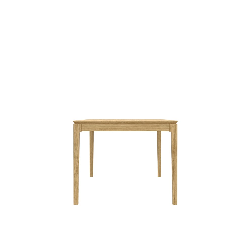 Cove Rectangular Extension Dining Table, Light Oak. Picture 6