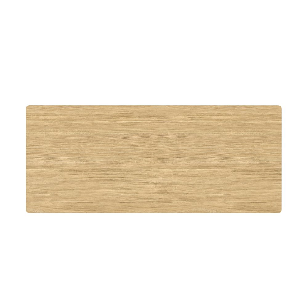 Cove Rectangular Extension Dining Table, Light Oak. Picture 7