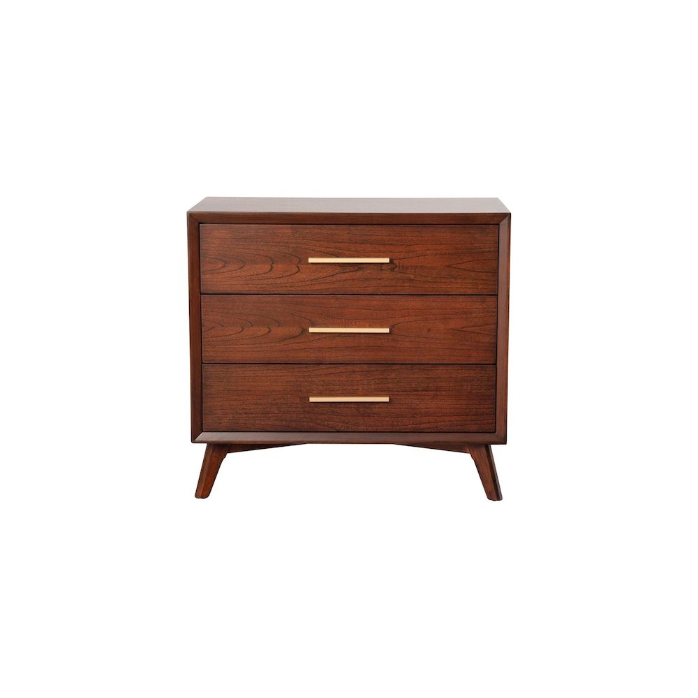 Gramercy 3 Drawer Small Chest. Picture 1