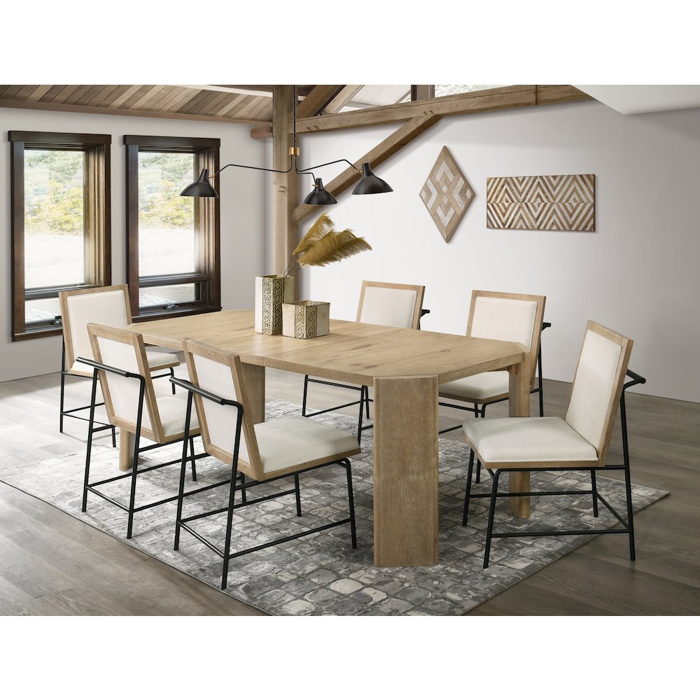 Sloane Extension Dining Table, Driftwood. Picture 6