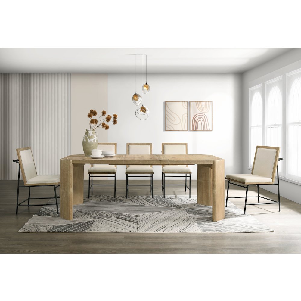 Sloane Extension Dining Table, Driftwood. Picture 3