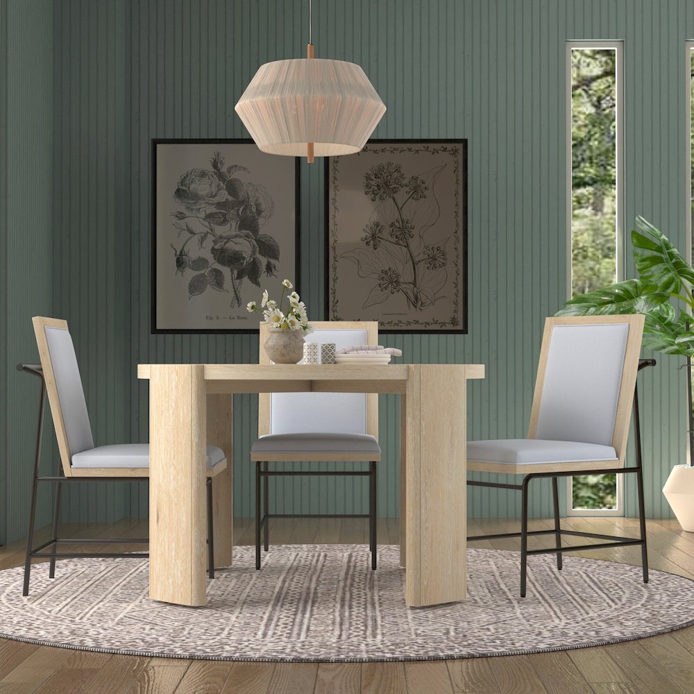 Sloane Round Dining Table, Driftwood. Picture 2