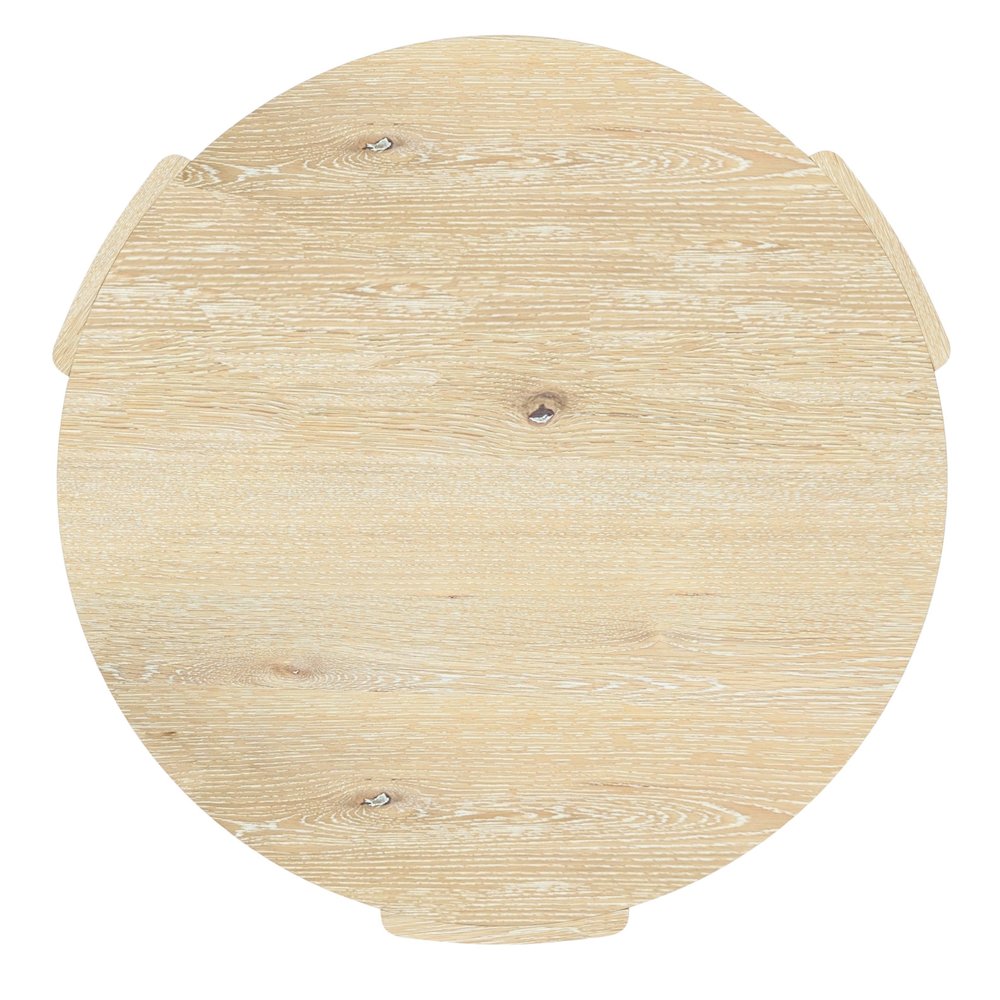 Sloane 42" Round Coffee Table, Driftwood. Picture 6
