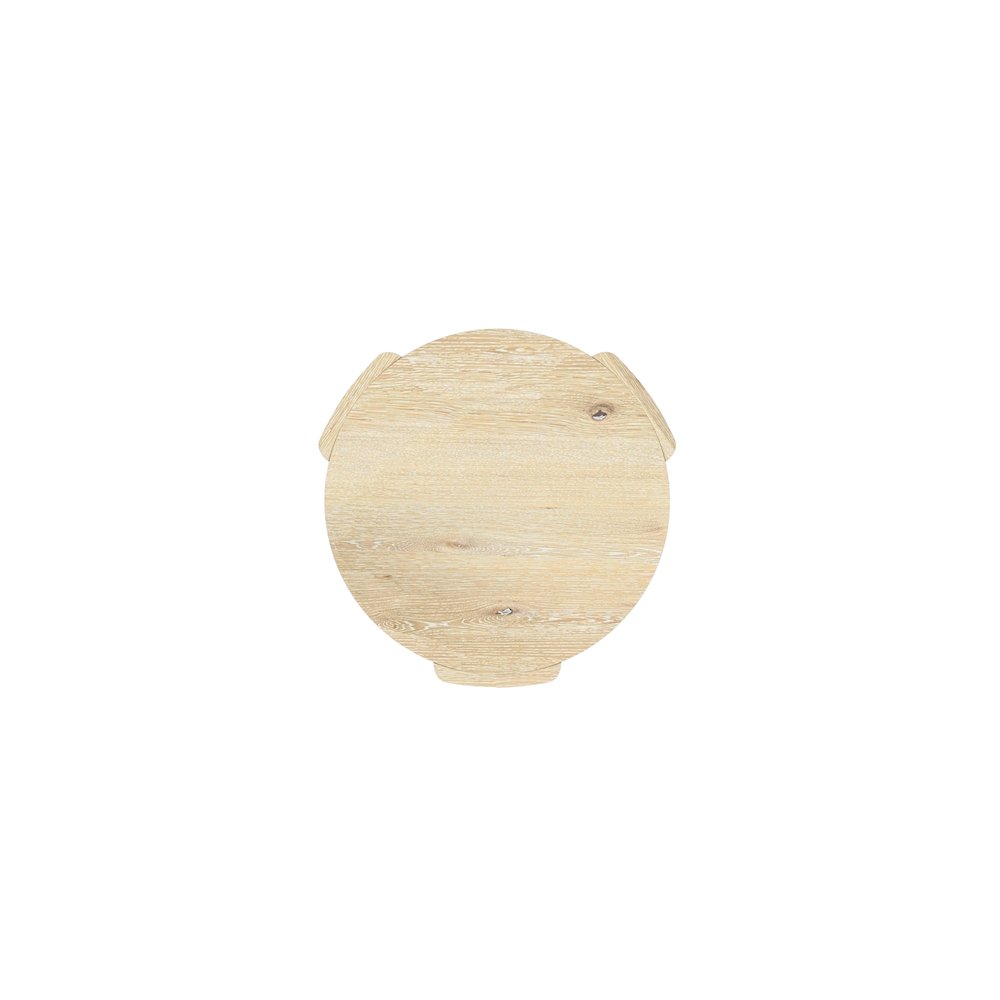 Sloane 20" Round End Table, Driftwood. Picture 5