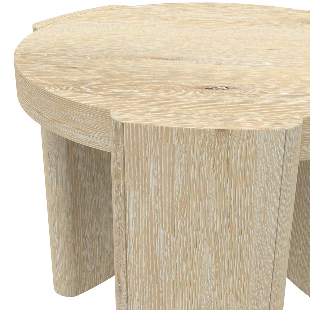 Sloane 20" Round End Table, Driftwood. Picture 6