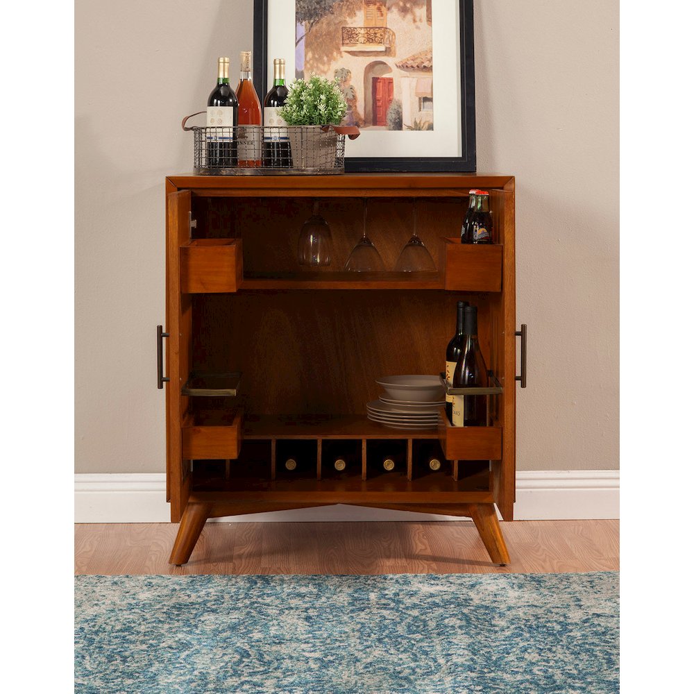 Flynn Small Bar Cabinet, Acorn. Picture 4