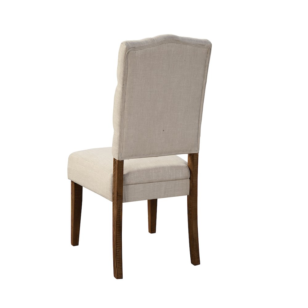 Newberry Set of 2 Side Chairs, Medium Brown. Picture 4