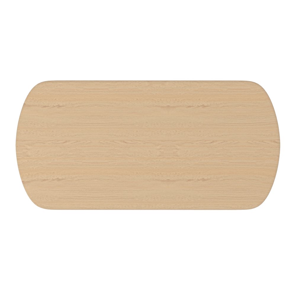 Gabrielle Dining Table, Light Oak. Picture 5