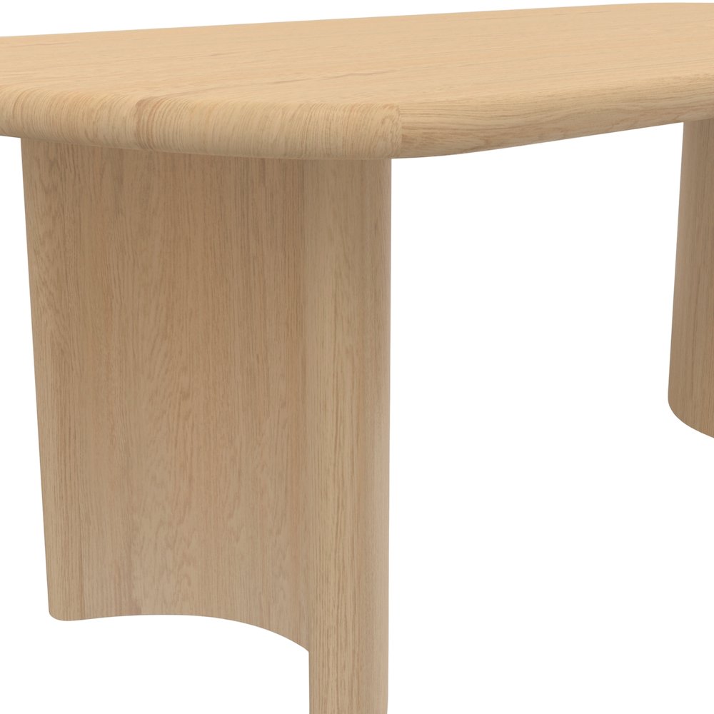 Gabrielle Dining Table, Light Oak. Picture 7
