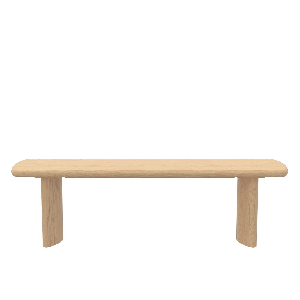 Gabrielle Bench, Light Oak. Picture 4