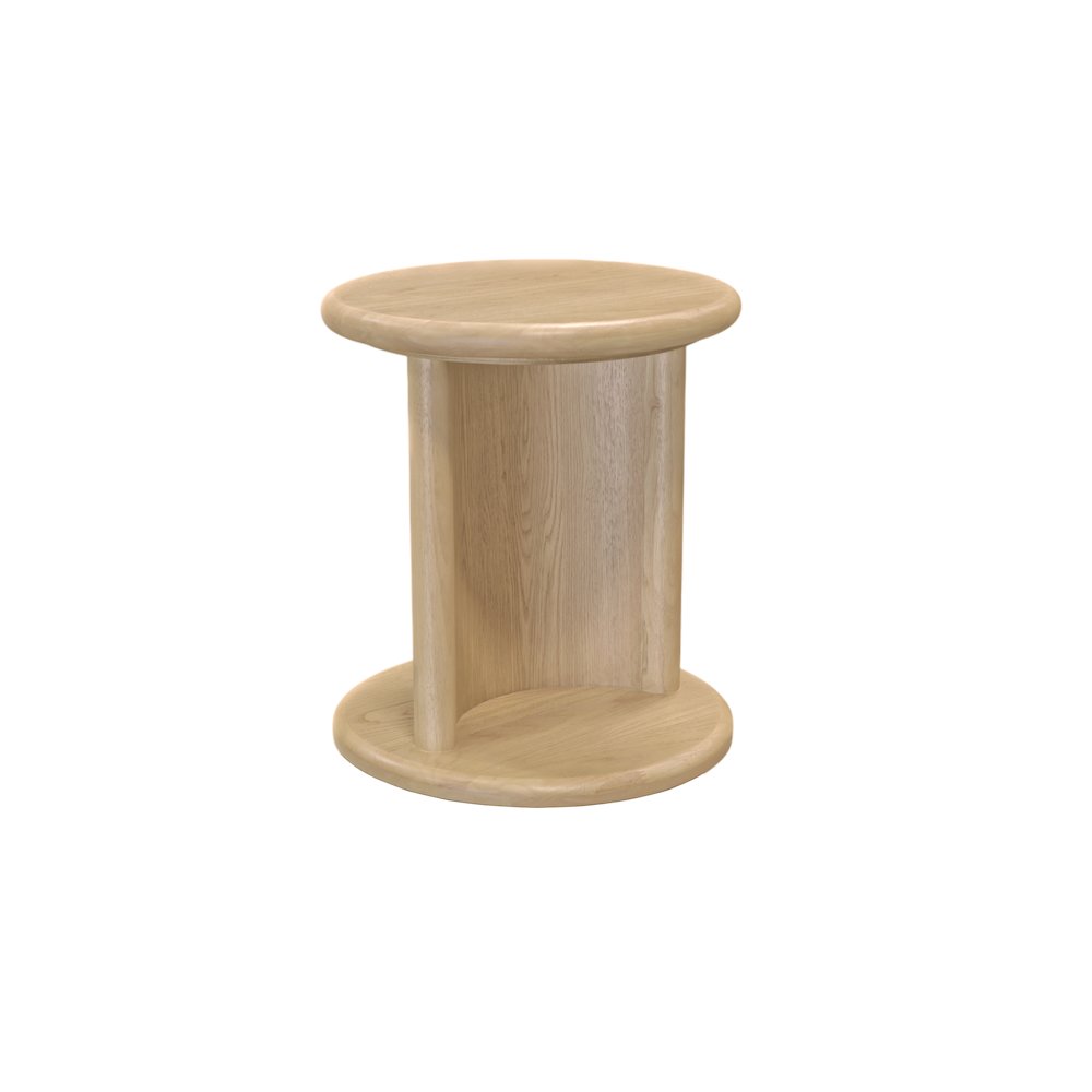 Gabrielle End Table, Light Oak. Picture 6