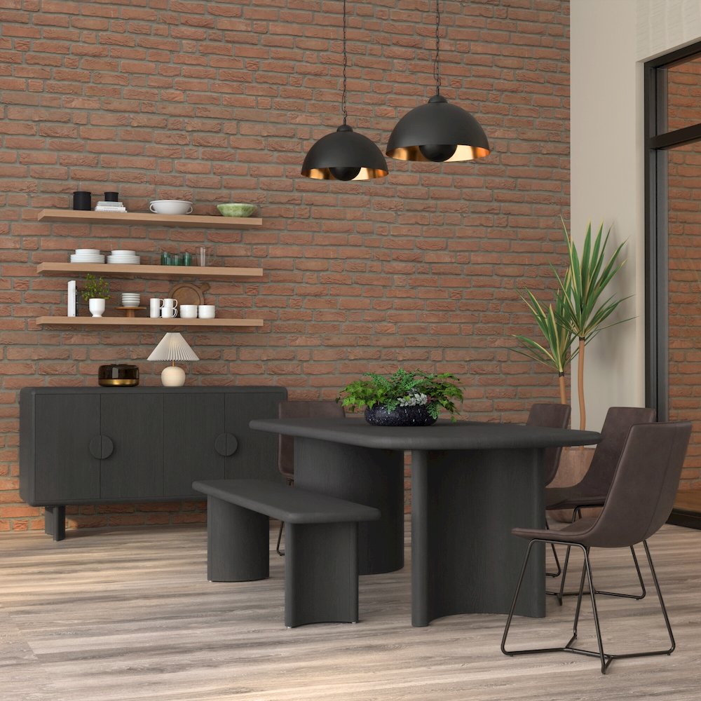 Gabrielle Sideboard, Black. Picture 3