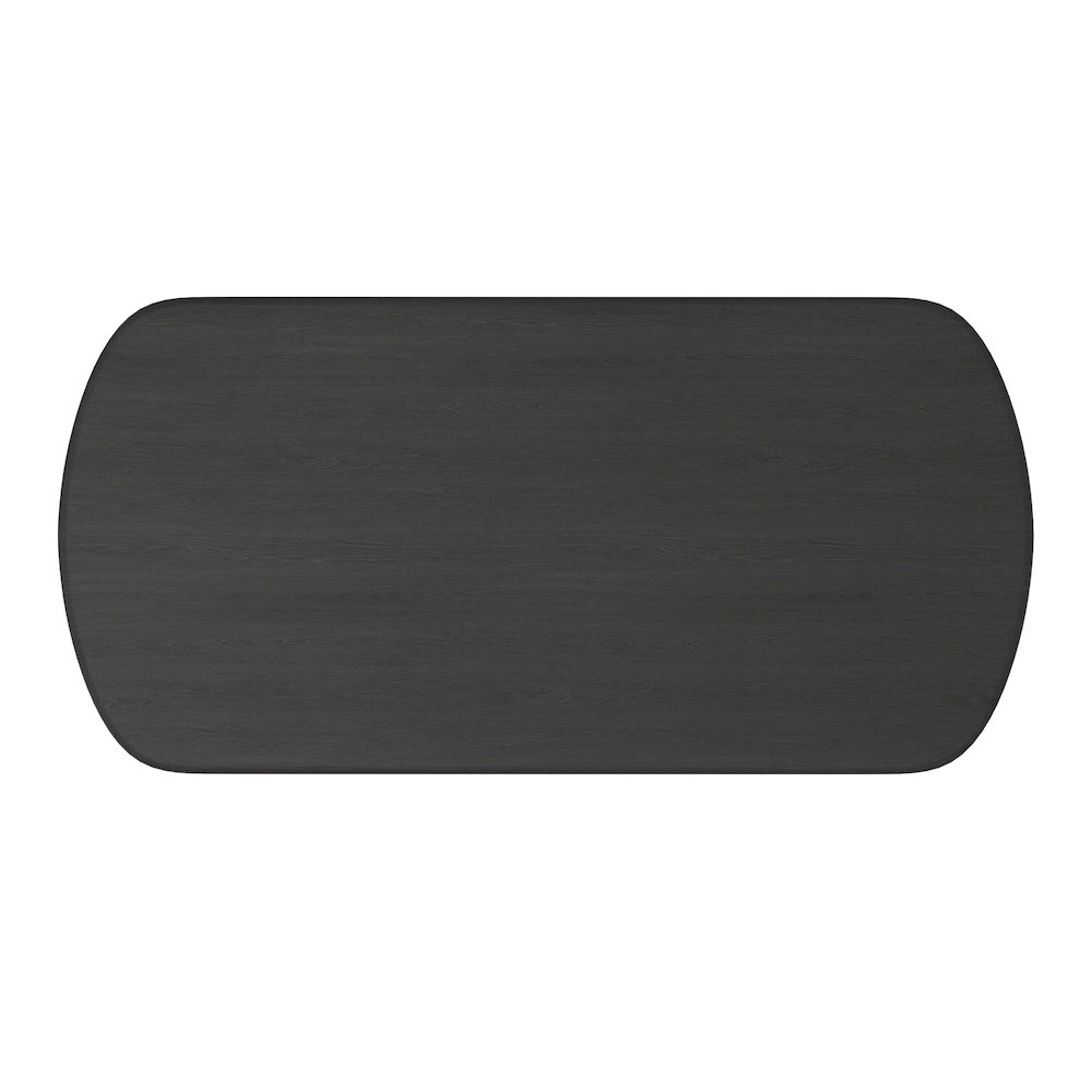 Gabrielle Dining Table, Black. Picture 7
