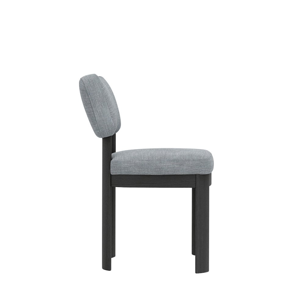 Gabrielle Side Chairs, Black (Set of 2). Picture 7