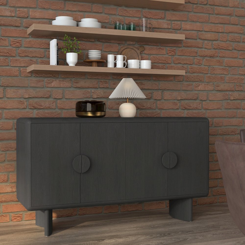 Gabrielle Sideboard, Black. Picture 2